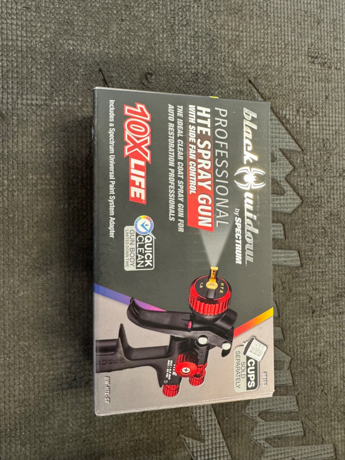 Black Widow By SPECTRUM 56153 BWHTESF spray gun 1.3mm HTE New Factory