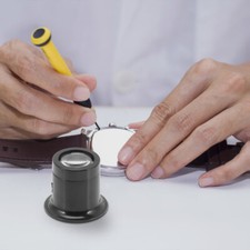 Set 10X Practical Repairing Magnifier Watchmaker s Inspection Loupe Magnifier