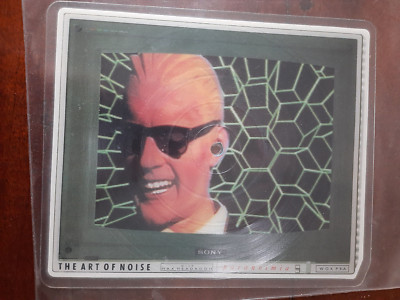 Für Sammler: The Art Of Noise With Max Headroom Paranoimia Shaped PICTURE DISC