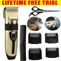 Electric Hair Clippers Trimmer Shaving Beard Cutting Cordless Cutting Machine 