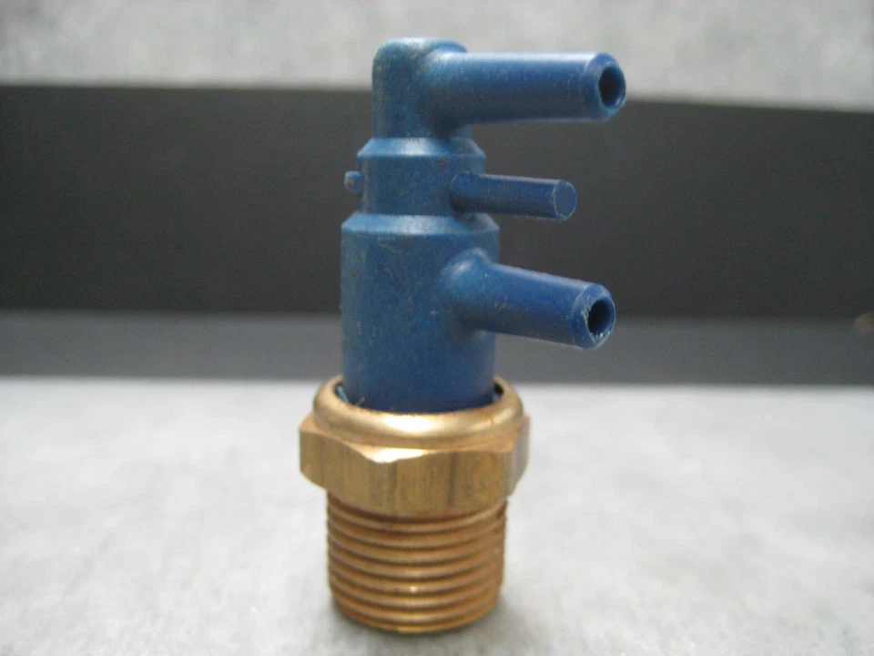 Interruptor de válvula de vacío con puerto 2 puertos azul para Dodge V8 - Hecho en EE. UU. - ¡Envío rápido! Foto 3 de 4