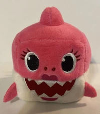 Baby Shark Official Singing Song Cube 3” Plush Pinkfong Pink Shark