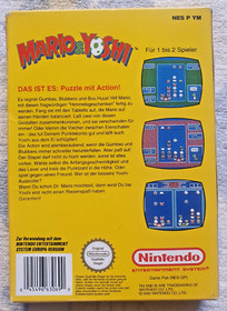Mario & Yoshi Nintendo NES con embalaje e instrucciones