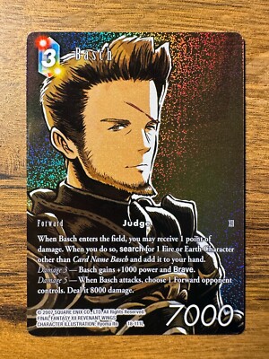 Final Fantasy TCG Opus 18 Resurgence of Power Basch 18-111L Full Art Foil FF12