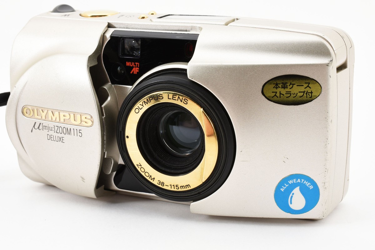 NEAR MINT] Olympus μ mju Zoom 115 Deluxe Point & Shoot 35mm