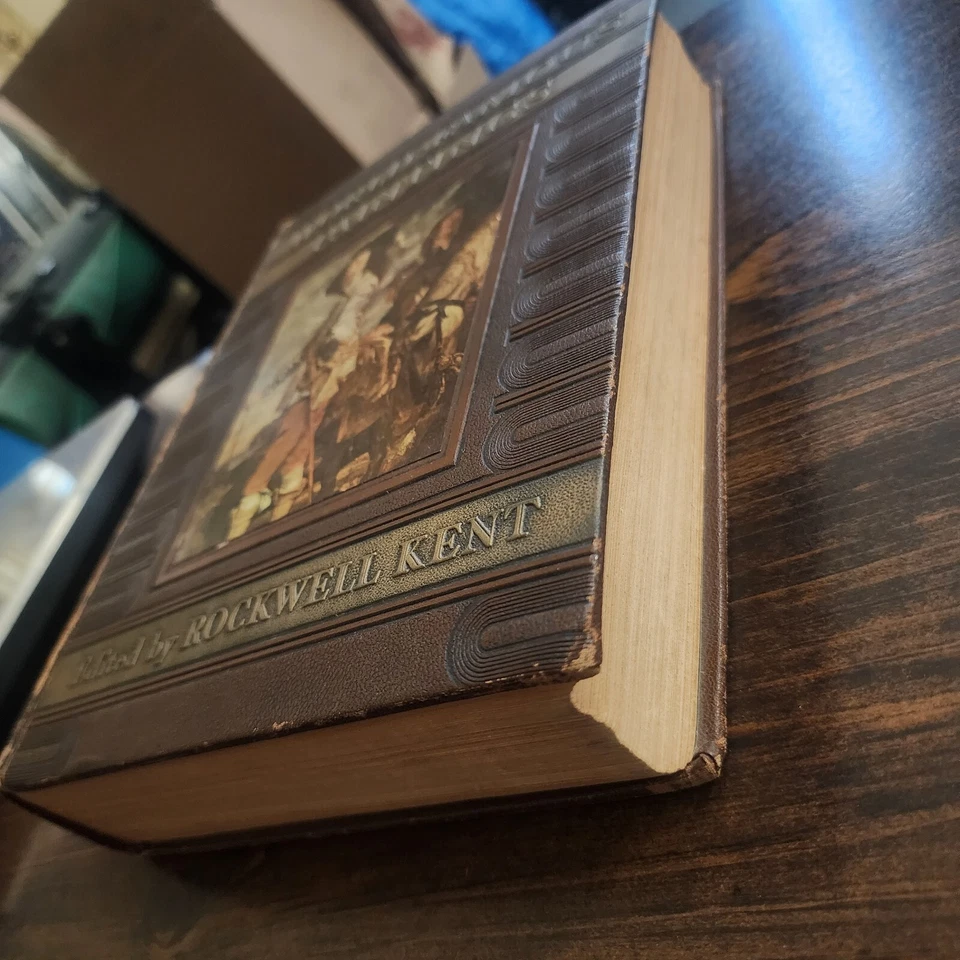 "World Famous Paintings” by Rockwell Kent 1939 ☆ WM. H. Wise & Co. Foto 2 de 4