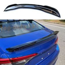 Glossy Black Rear Tail Trunk Spoiler Wing Lip For Honda Civic Sedan 2022-2023