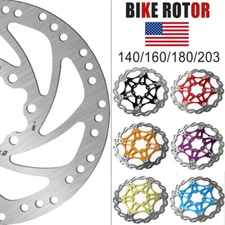 140/160/180/203mm Floating Rotor MTB/Road Hydraulic Disc Bike Brake Rotor 6 Bolt