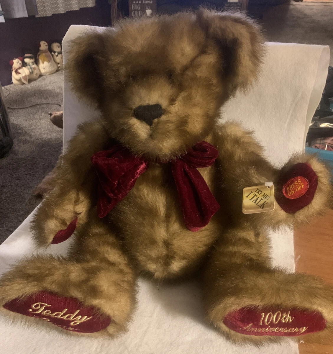 Teddy Bear Talking 100th Anniversary Limited Edition Theodore