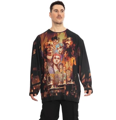 Blackmilk Arcane anime Jinx vi powder graffiti league of legends shirt sweater