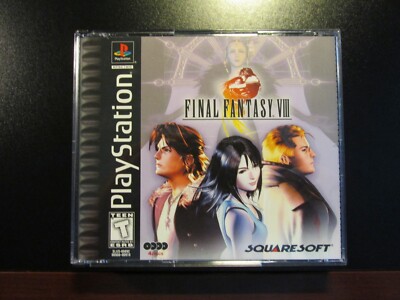 Final Fantasy VIII 8 (SONY PlayStation 1, 1999) PS1 PRISTINE COMPLETE NEW MINT