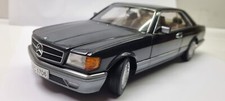 Mercedes-Benz 500 SEC C 126  Modellauto Sammlung Maßstab 1:18 Autoart Anthrazit