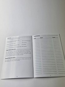 Vintage Vectrex 3D Narrow Escape Game Manual Only by GCE 1983 Very Good