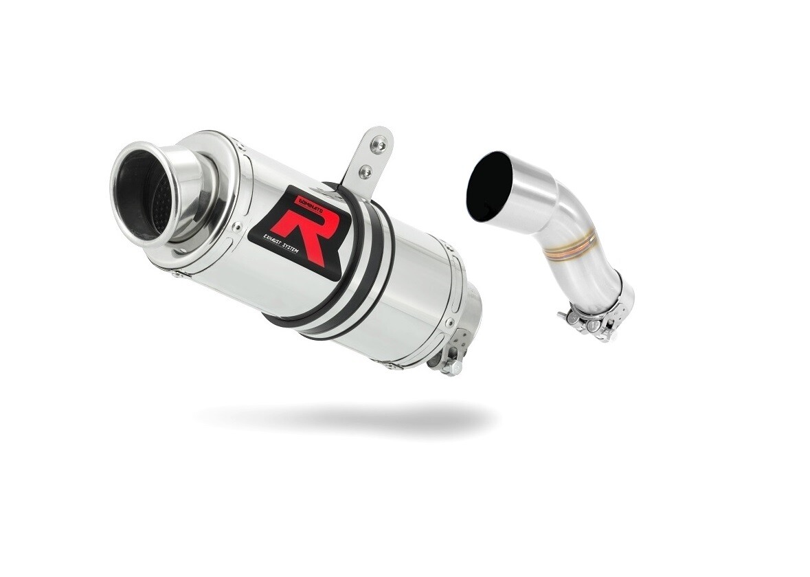 YBR 250 Terminale di Scarico Silenziatore GP1 DOMINATOR