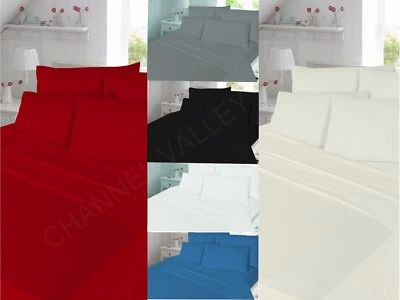 LB Thermal Flannelette 100% Brushed Cotton Fitted Bed Sheet Or Pillow Case