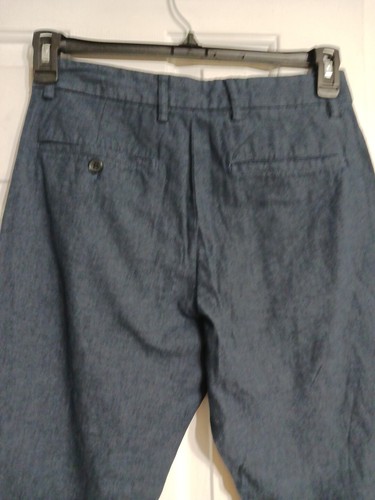 NWT Men's Old Navy Slim Rotation Linen Blend Chino Pants Size 29x30 Navy - Picture 5 of 5
