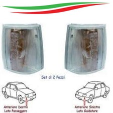 SET 2 FANALE FANALINO FRECCIA ANTERIORE PER FIAT FIORINO 91 INDICATORE FRECCIA