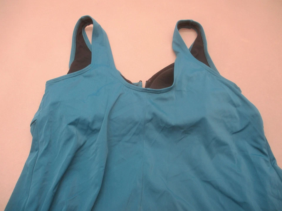 Avenue 游泳 18 码女式蓝色内衬无线速干拉三明治 9T — 第 4/4 张图片