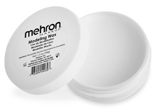 MEHRON MAKEUP CLEAR MODELING WAX EYEBROW BLOCKER SPFX,PROSTHETIC,STAGE,TV 1.3 OZ