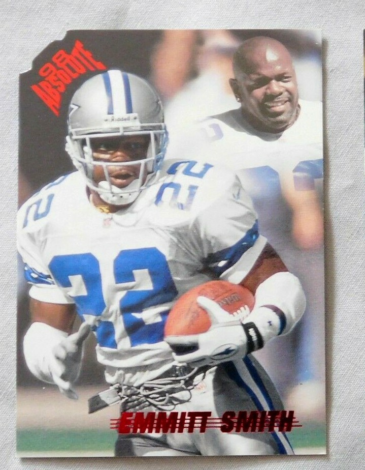 NFL COWBOYS EMMITT SMITH ルーキーカード EMMITT SMITH Topps DALLAS COWBOYS ROOKIE CARD #22 Football