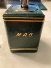 VINTAGE LEATHER RONSON VICTOR LIGHTER