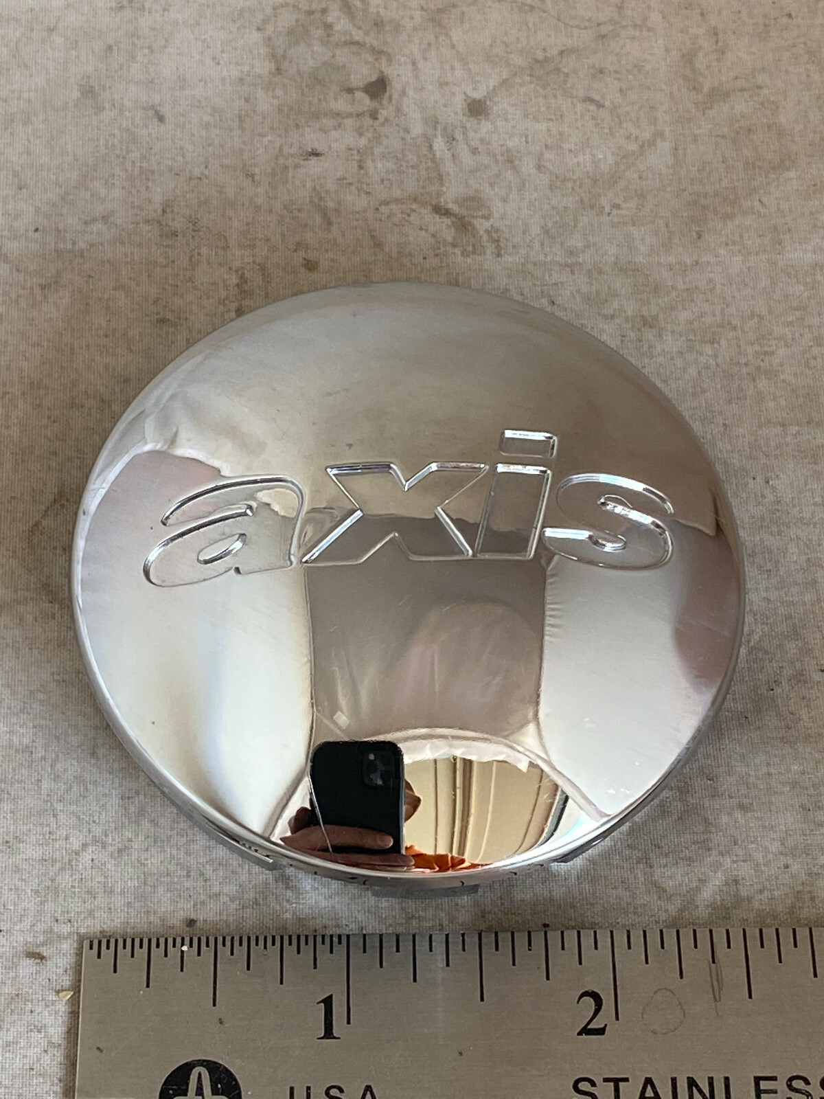 AXIS Custom Wheels Chrome Wheel Rim Hub Dust Cover Center Cap DC-0065-image