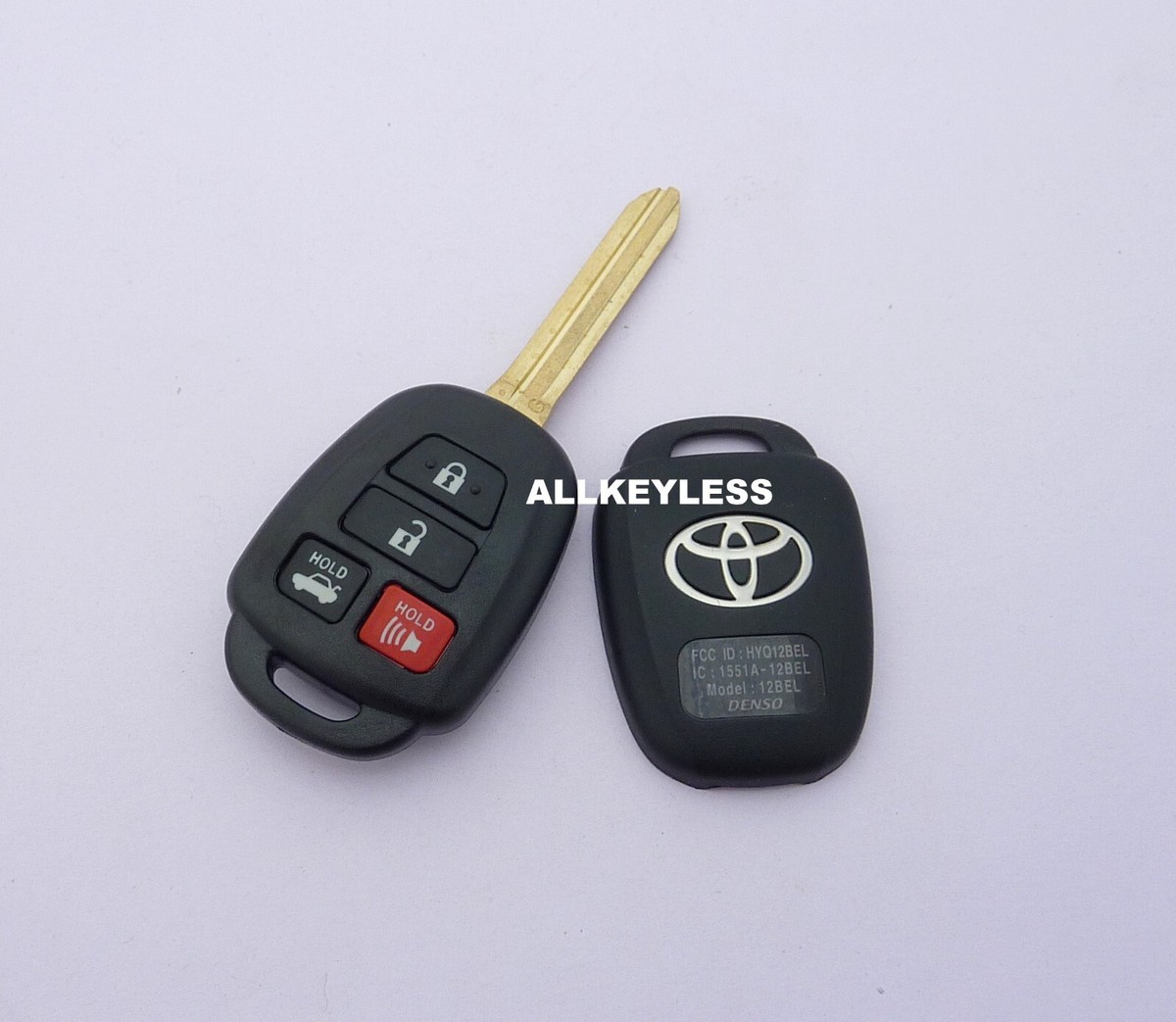 OEM Reshelled 2017-2020 TOYOTA 86 keyless entry remote key fob