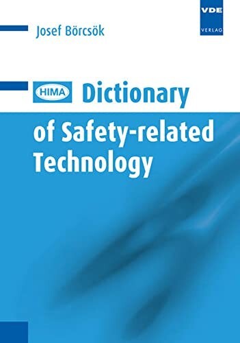HIMA Dictionary of Safety-related Technology - HARDCOVER 2011 - Picture 1 of 1