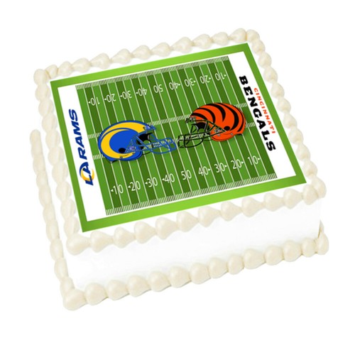 FOOTBALL SUPER BOWL Birthday Image Edible cake topper Design - Picture 10 of 10