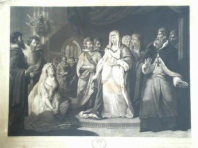 Queen Matilda soliciting the Empress Maude for the Release of her Husband King S