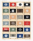 12173.Decor Poster.Room wall art.Home interior design.Japanese heraldic flags