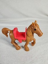 Horse Pony Red Saddle