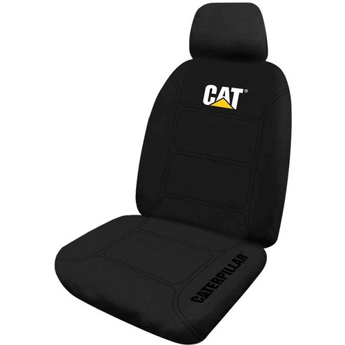 SINGLE CATERPILLAR CAT NEOPRENE SEAT COVER FOR BMW 740LI - Picture 2 of 4