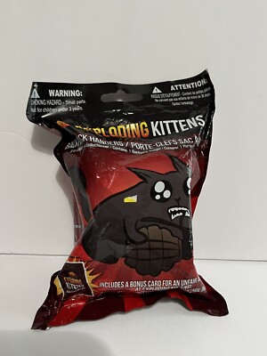 Exploding Kittens Blind Bag Backpack Hanger. New. E2