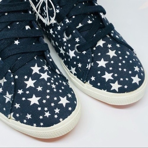Sneakers alte Superga 2952 tela blu navy bianco stelle TAGLIA 7 - Foto 4 di 11