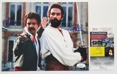 Cheech & Chong Dual Signed Yellowbeard 8x10 Photo Marin Tommy