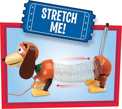 DISNEY PIXAR TOY STORY ORIGINAL SLINKY DOG PULL ALONG STRECH BRAND