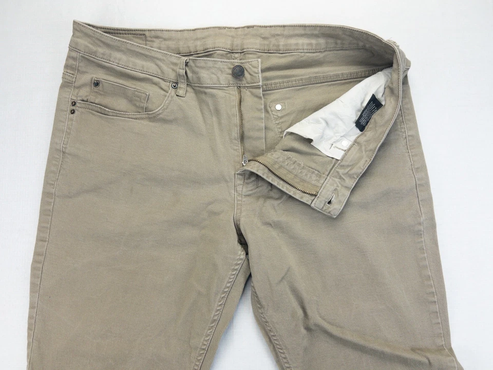 Pantalones de trabajo Buffalo Jeans caqui 38x34 artículos de decoloración perfectos no perfectos Foto 3 de 4