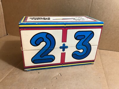 Vintage 1976 Grolier MATH Enrichment Program in box Rare! Home school