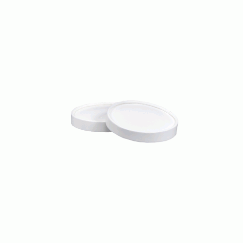 Tapa ventilada de papel blanco MarketPro 8-16 oz | 500 por estuche - Imagen 1 de 3