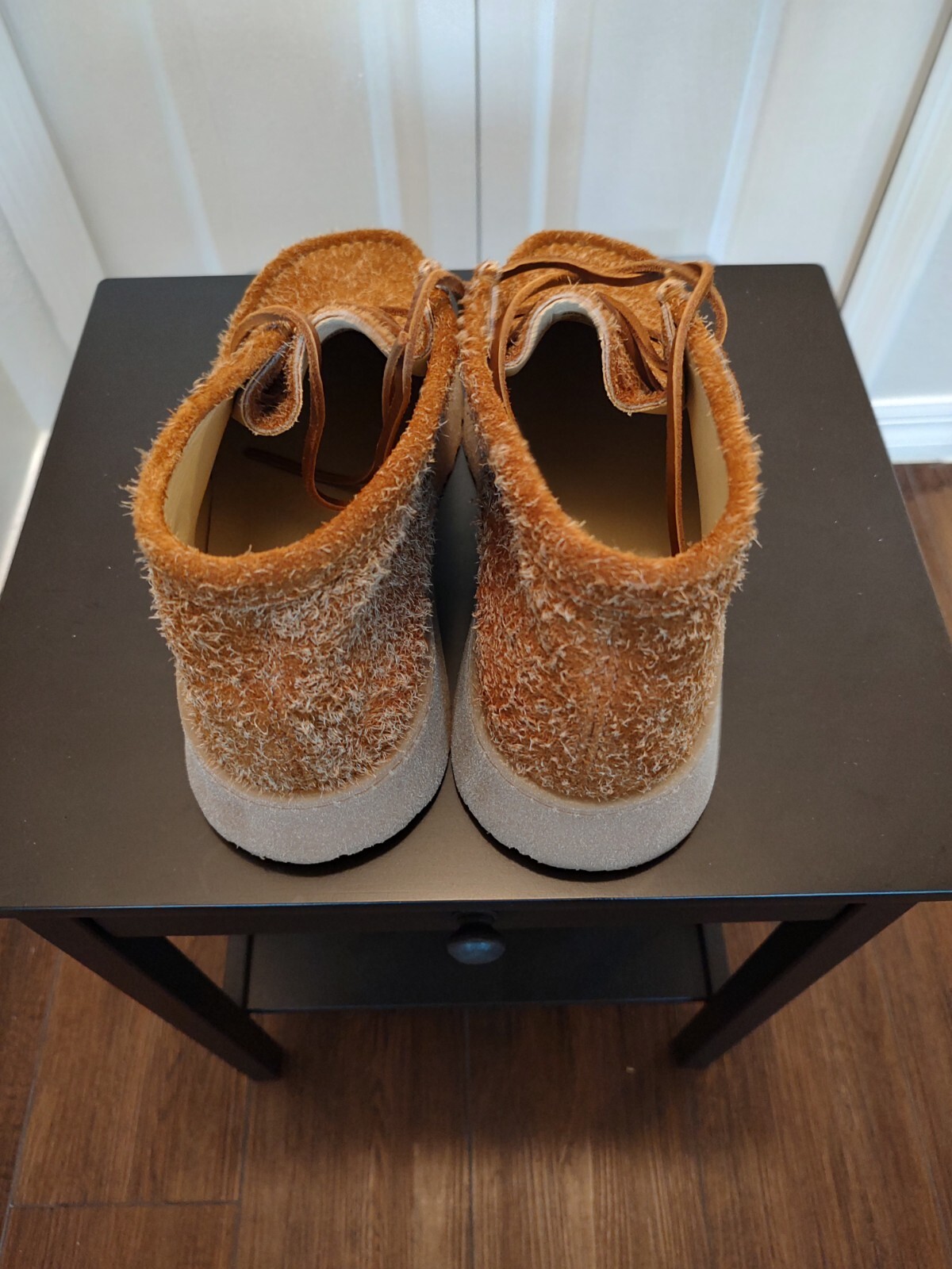 Men's Rare Zara Clarks Originals WALLABEE Lace Up Suede Shoes EU 45 US Size 12 image 4