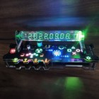 IV-18 VFD Tube Display Clock Digital Table RGB LED Clock Support Remote Control