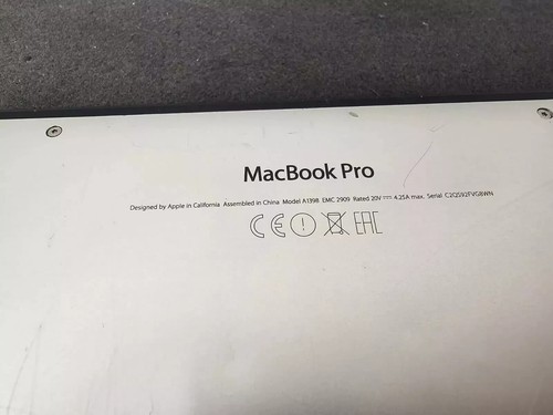 Apple MacBook Pro Retina 15" MID 2015, 256GB SSD 16GB RAM 2.20GHz Core i7 Broken - Picture 21 of 22