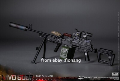 DAMTOYS : 1/6 RUSSIAN SPETSNAZ MVD SOBR PKM GUNNER NO.78095
