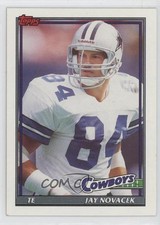 1991 Topps Jay Novacek #358 0va7