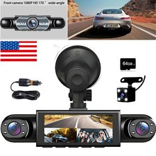 4K Dash Cam Front and Rear Dash Camera Car DVR WiFi APP