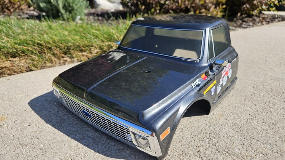 NEW! Custom Vaterra Ascender 1972 Chevrolet K10 Pickup Cab Set VTR230056 - READ! - Image 3 of 4