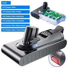 9000mAH For Dyson V12 Detect Slim Absoulte Fluffy Battery Replacement 965470-01
