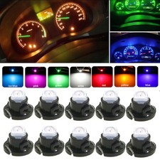 10 PIEZAS T4.7 1SMD LED Luz de Coche Tablero Panel de Instrumentos Tablero Lámpara Cluster Bombillas