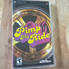Pimp My Ride Sony PSP UMD Racing 2006 T Teen NTSC-U/C Manual Included